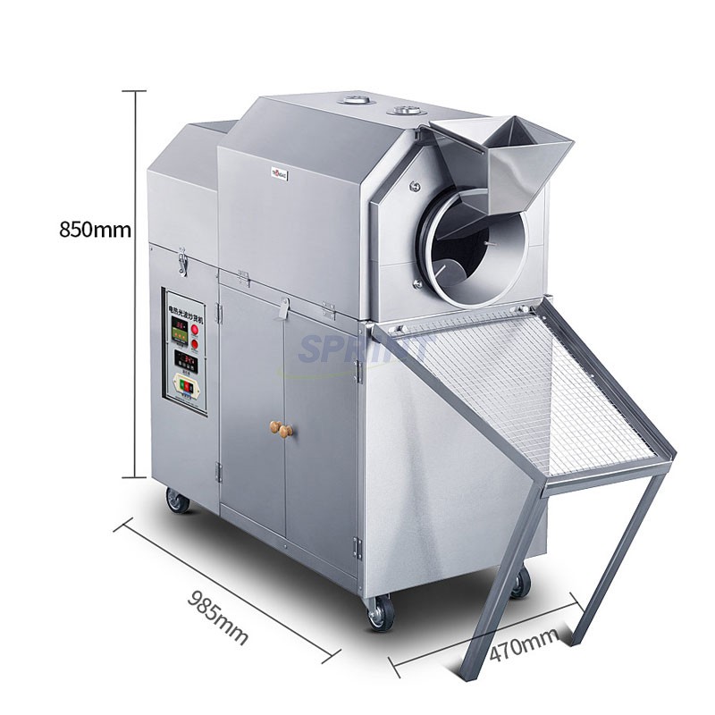 Commercial Nut Roaster Cocoa Bean Roasting Machine