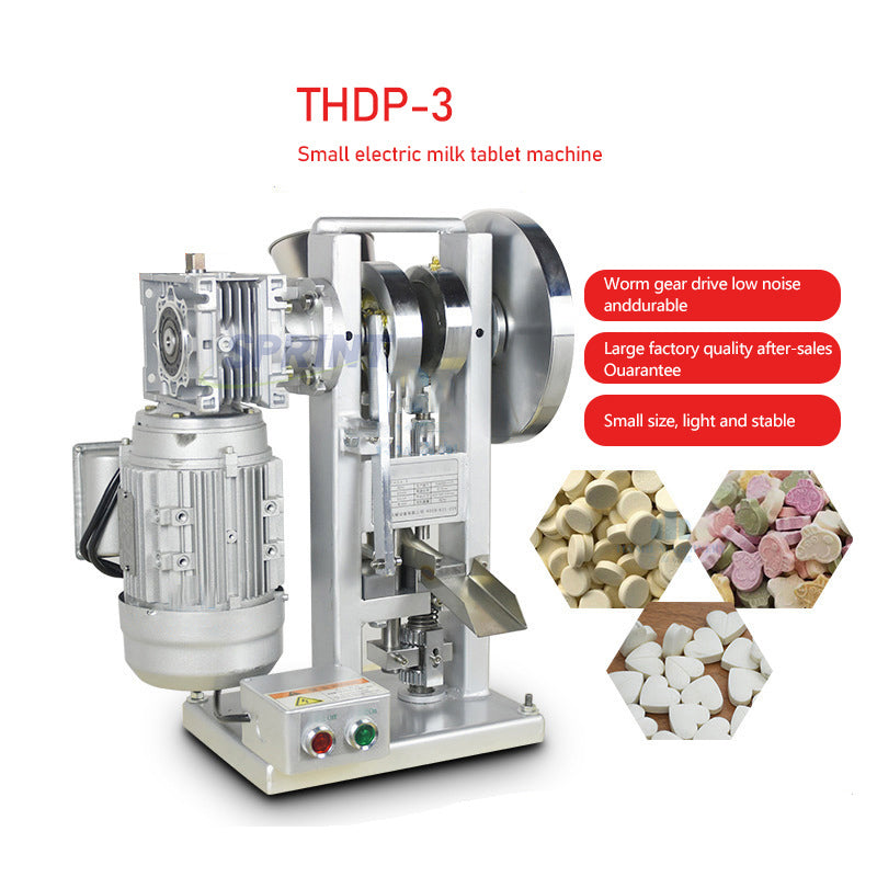 3 Ton Milk Tablet Machine Small Powder Single Punch Tablet Machine - Image 2