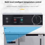 Stainless Steel Material And Defogging Glass Freezer Display Case