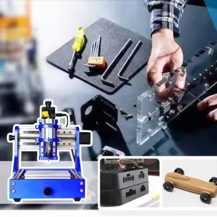 Mini CNC 1310 Programming Router And Laser Engraving Cutting Machine - Image 4