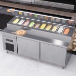 Pizza Salad Display Counter