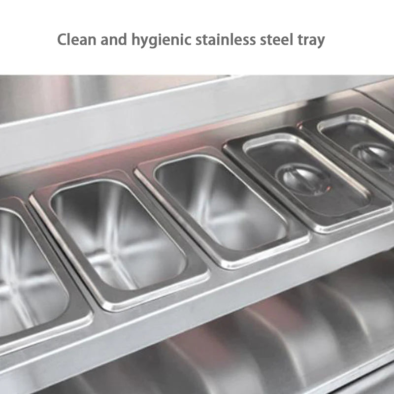 Bubble Tea Bar Milk Tea Bar Counter With Refrigeration - Image 4