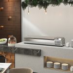 Pizza Salad Preparation Table