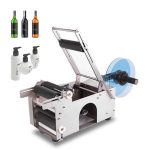 Aluminum Round Bottle Sticker Labeling Machine