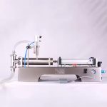 Horizontal Pneumatic Single Head Liquid Filling Machine