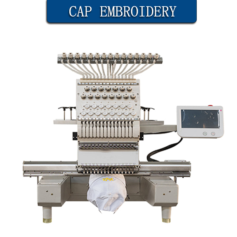 Single Head 12 Needles Embroidery Machine - Image 2