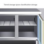 Bubble Tea Bar Counter With Refrigeration And Boba Tea Bar