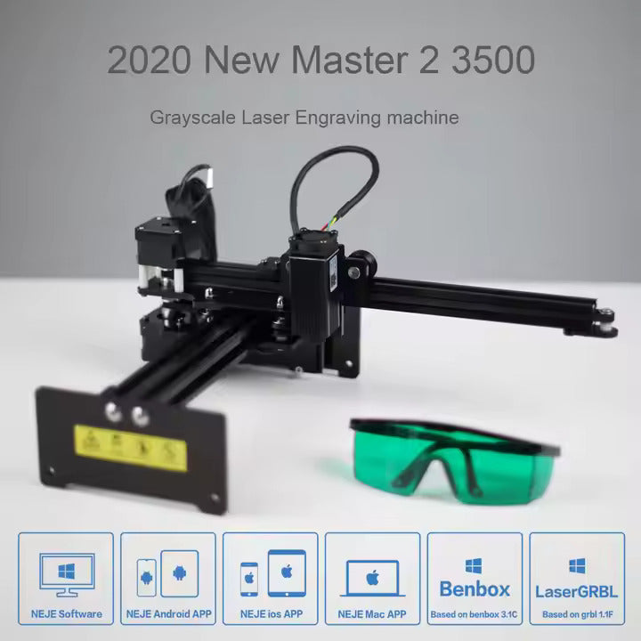 Small Desktop High-precision CNC Laser Engraving Machine - Image 2