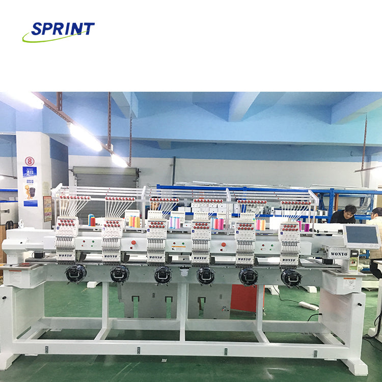 Six Head 12 Needless Embroidery Machine - Image 2