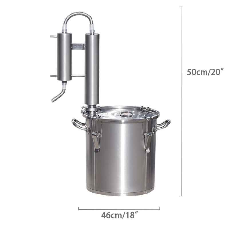 304 Stainless Steel Household Oil Hydrate Steam Distillation Equipment Machine - Image 3