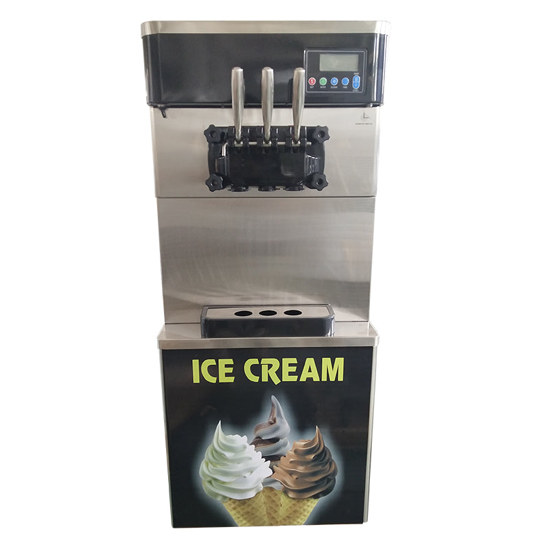 3 Flavor Commercial Soft Ice Cream Maker - Image 3