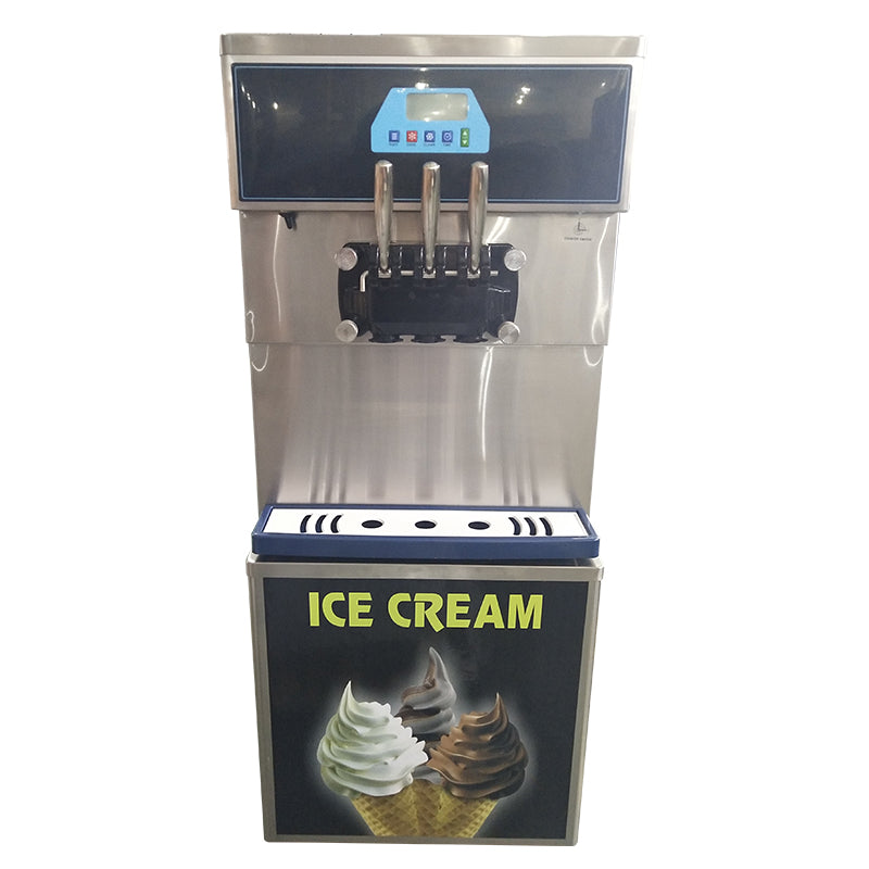 3 Flavor Commercial Soft Ice Cream Maker - Image 2
