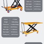Hydraulic Manual Single Scissor Lift