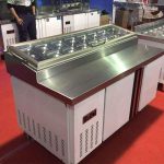 Pizza Salad Display Counter