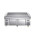 Three-level Ladder Type Freezer Stainless