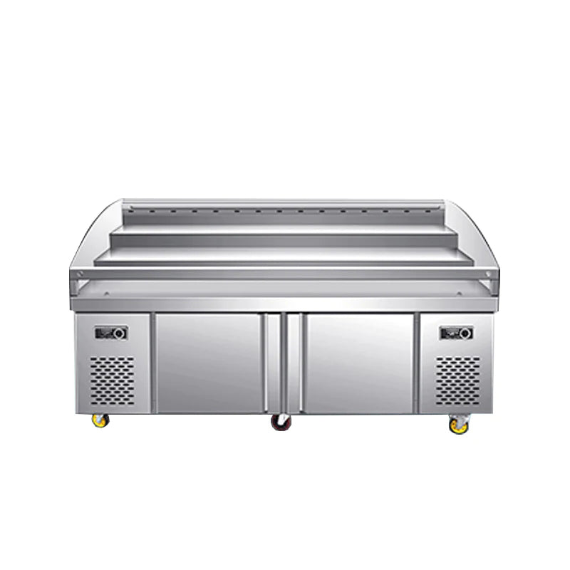 Three-level Ladder Type Freezer Stainless - Image 5