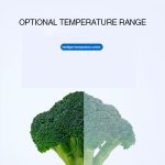 Four-door Glass Freezer Stainless Commercial Freezer