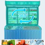Display Freezer Commercial Refrigerator Vegetable And Fruit Preservation