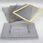 400 Holes Manual Transparent Plastic Capsule Filling Machine Size 00# 0# 5#