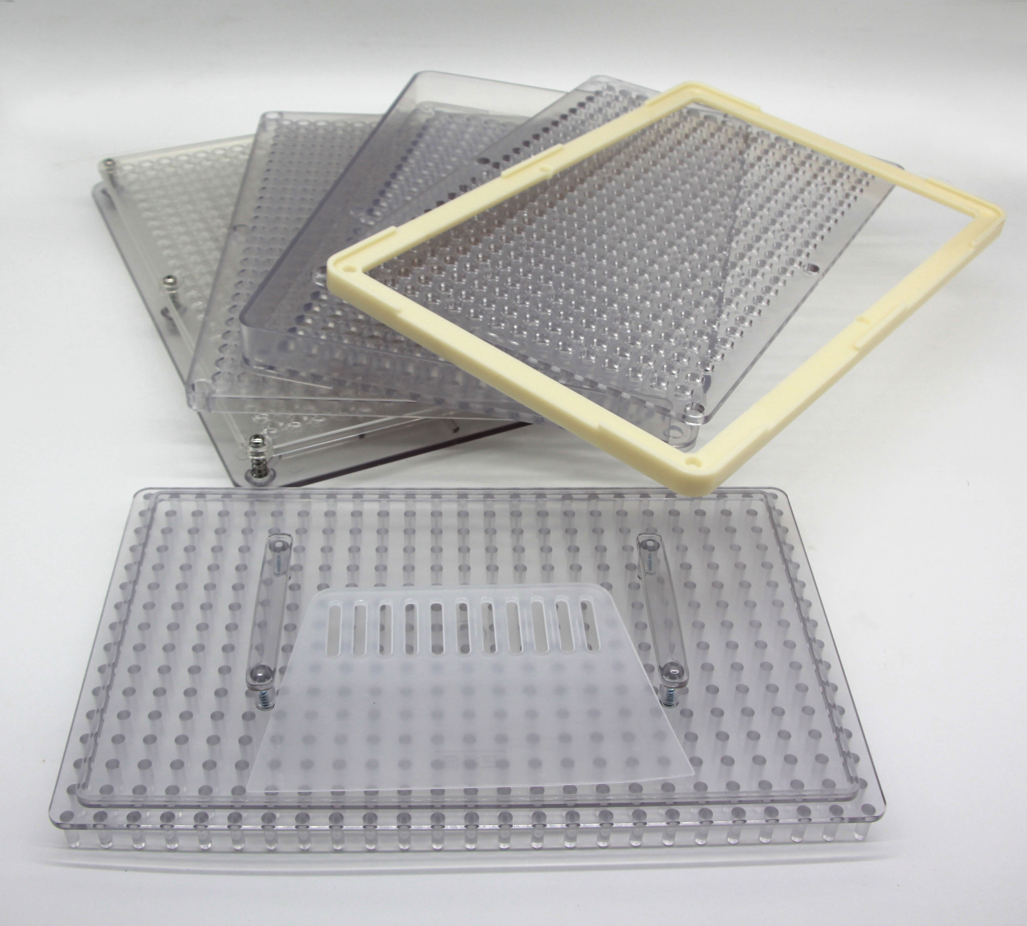 400 Holes Manual Transparent Plastic Capsule Filling Machine Size 00# 0# 5# - Image 4