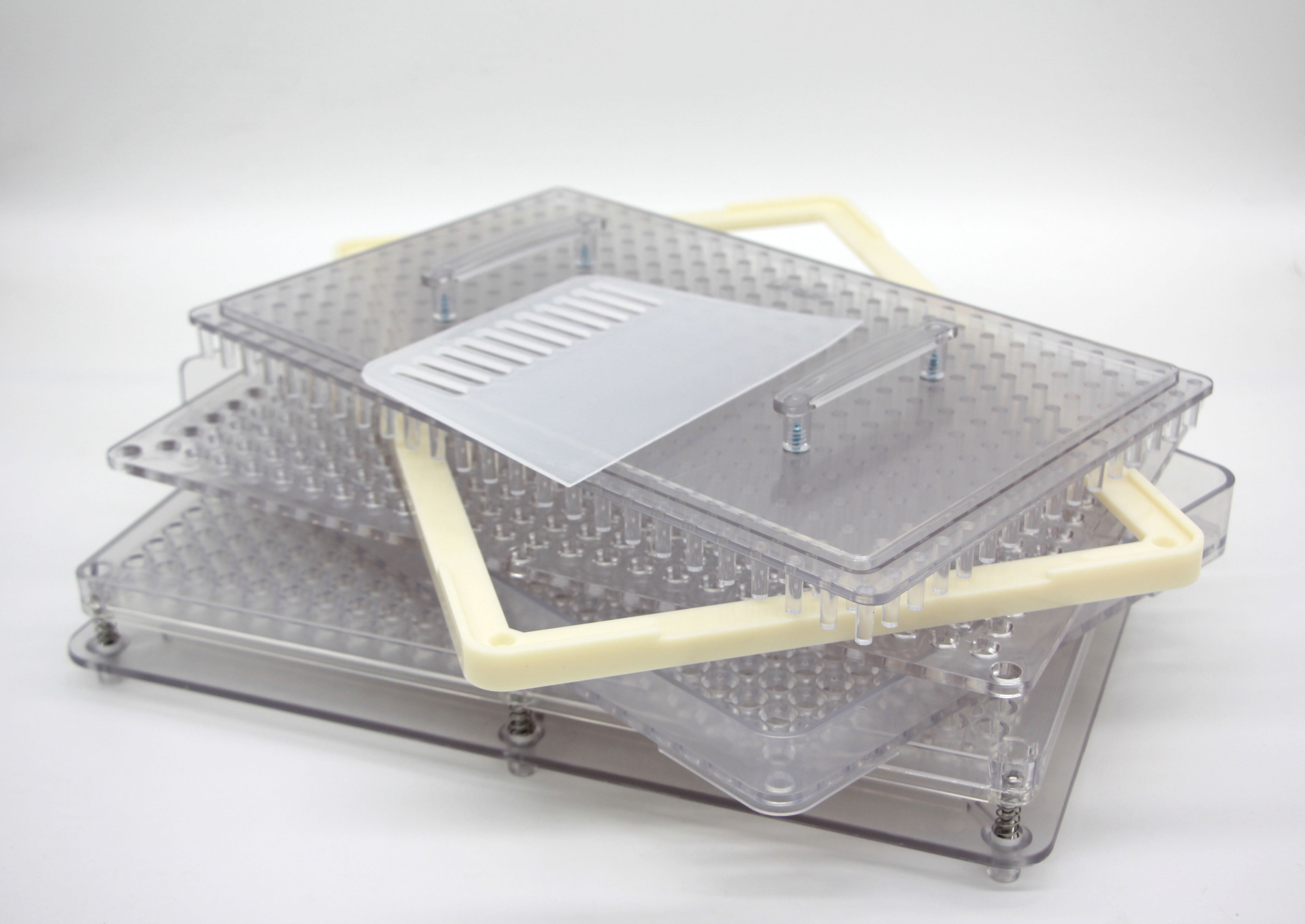 400 Holes Manual Transparent Plastic Capsule Filling Machine Size 00# 0# 5# - Image 3