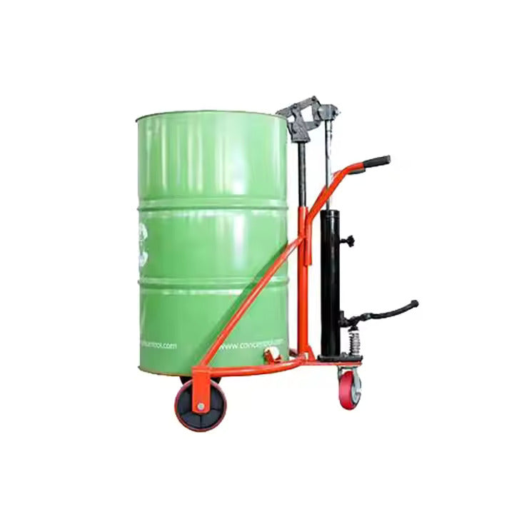 Hydraulic Manual Forklift Oil Bucket Grab Hoist - Image 2