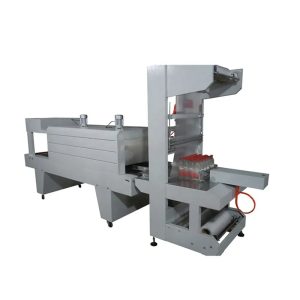 Semi-automatic carton shrink wrapping machine