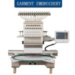 Single Head 12 Needles Embroidery Machine
