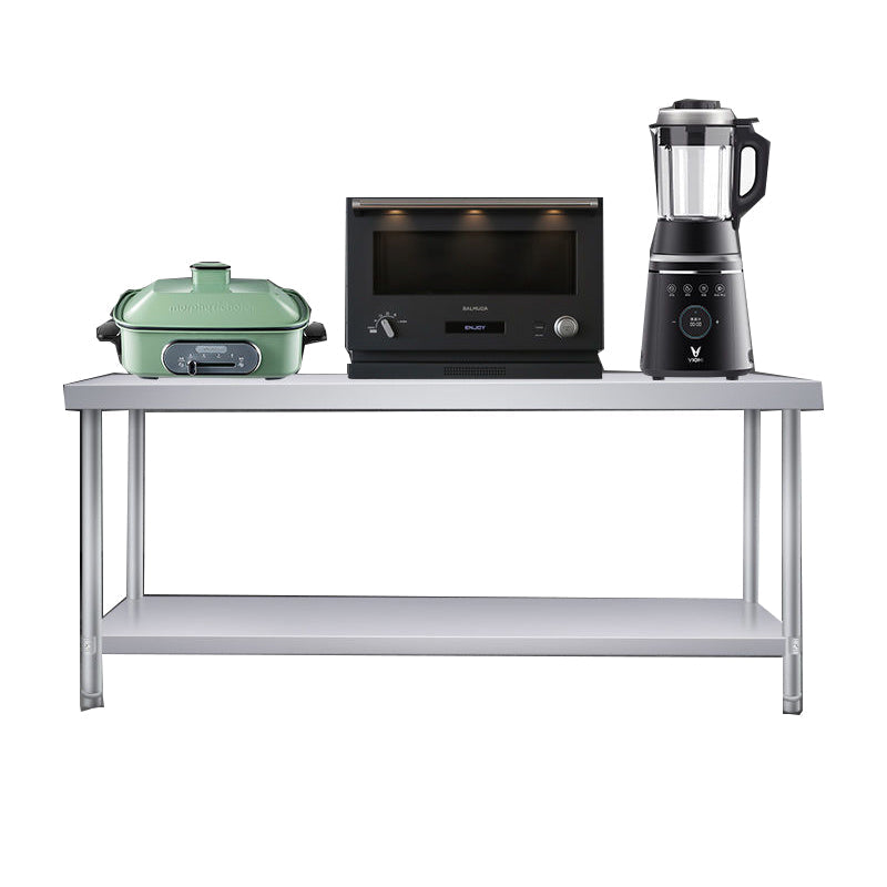 Stainless Steel Commercial Kitchen Double Work table - Image 3