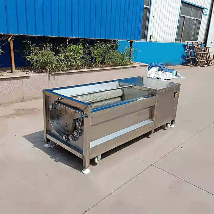 Potato Washing Peeling Machine Lotus Root Peeling Machine - Image 4