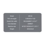 Manual Hand Roll Cling Film Wrapping Tool Carton Stretch Film Wrapping Machine