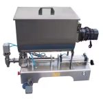 Peanut Butter Chili Sauce Nut Sauce Filling Machine Cream Bottle With Mixing Bucket