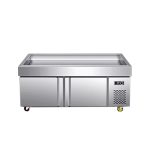 Commercial Direct Cooling Self-fetching Freezer Stainless Steel