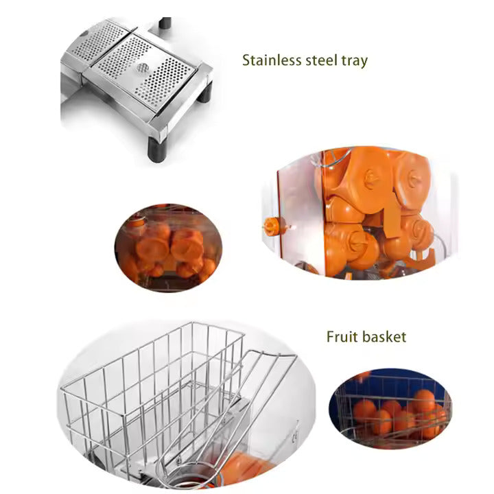 Commercial Orange Fruit Juicer Extractor Machine - Image 2