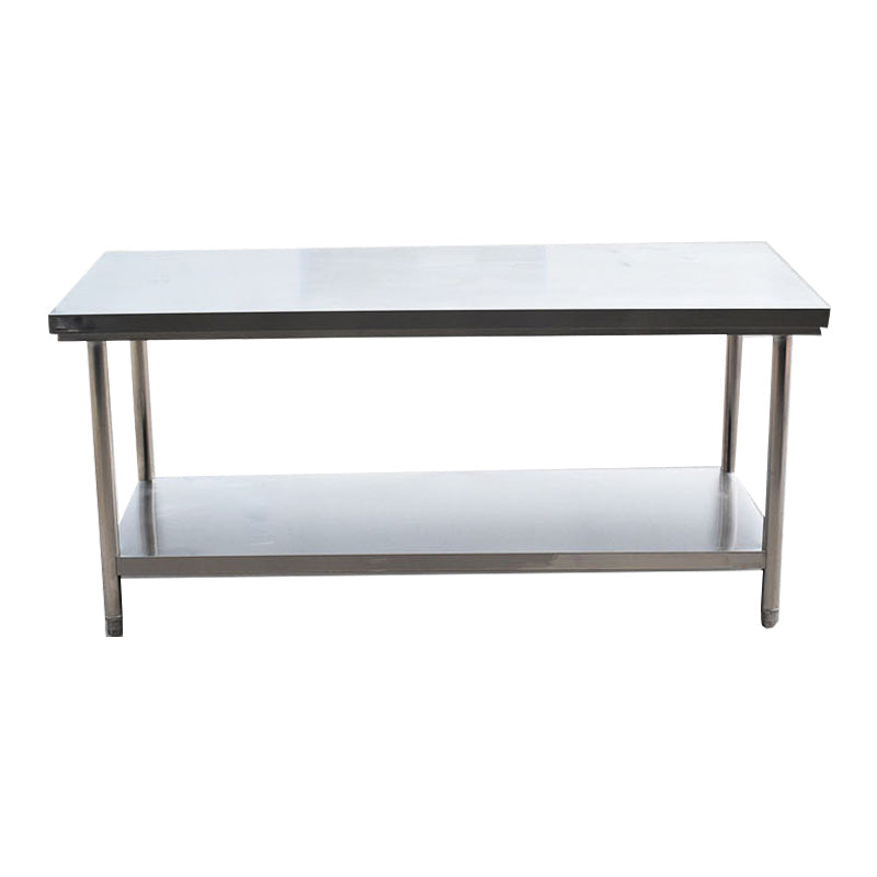 Stainless Steel Commercial Kitchen Double Work table - Image 2