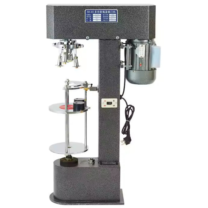 Multifunctional Semi-Automatic Bottle Cap Sealing Machine For Glass Bottles - Image 3
