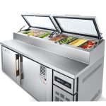 Pizza Salad Display Counter