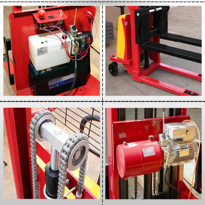 Semi Automatic Stacker Lifter Pallet - Image 4
