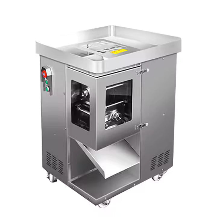 Commercial Stainless Steel Double Knife Meat Slicer - Image 3