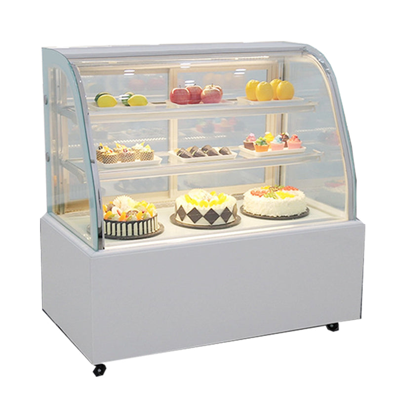 Baking Bread Display Cabinet Curved Glass - Image 4