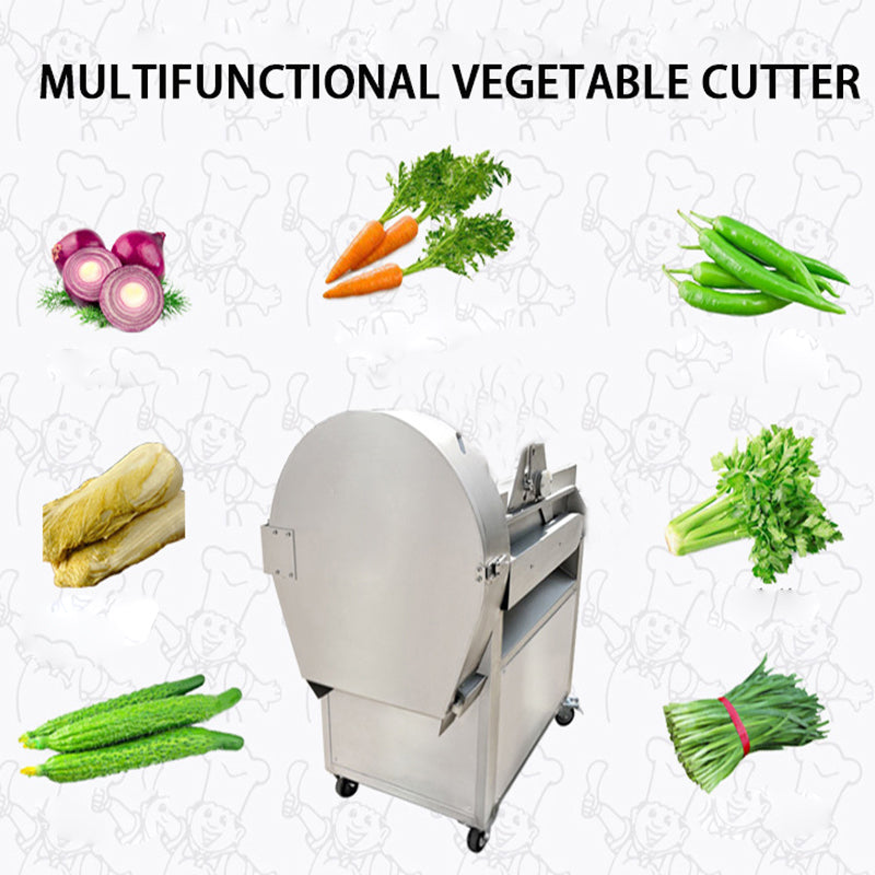 COMMERCIAL DOUBLE SPEED VEGETABLE CUTTING MACHINE - Image 2