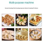 Commercial Dumpling Machine Steamed Dumplings With Fresh Meat