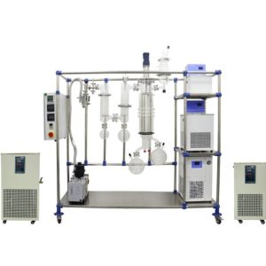 Oil-water Separation And Extraction Glass Short-path Molecular Distillation Equipment