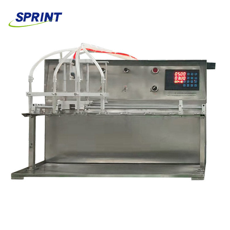 Df4 Semi-automatic 4 Nozzle 20-1000ml Nozzle Bag Filling Machine For Hand Sanitizer, Stand Up Pouch - Image 2
