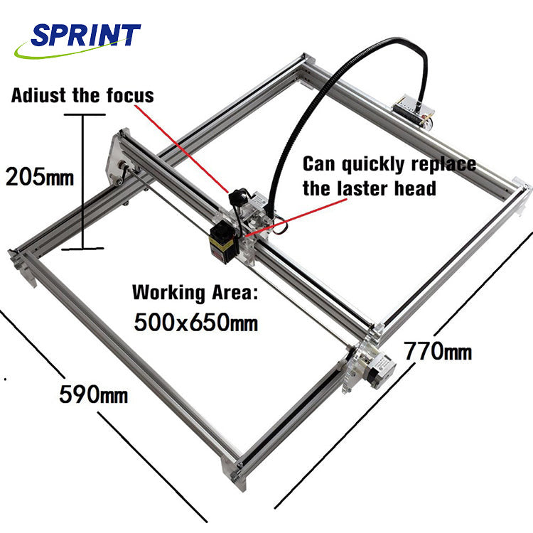Desktop Portable High Precision CNC Laser Engraving Machine - Image 5