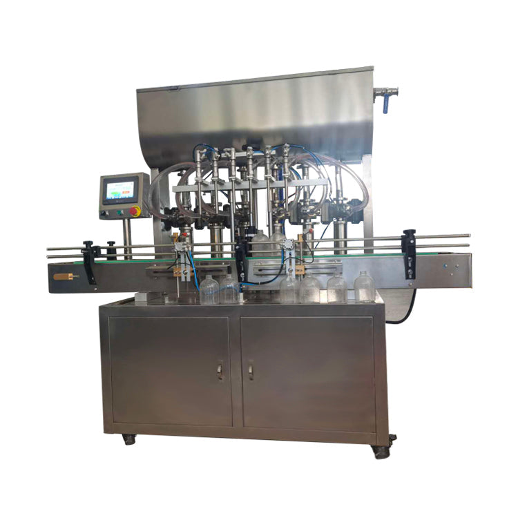 FA6 Six Heads Fully Automatic Electric Paste Filling Machine For Cosmetic Alcohol - Image 2