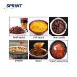 FF6B Peanut Butter Chili Sauce Nut Butter Filling Machine Cream Bottle Filling Machine With Mixing Bucket