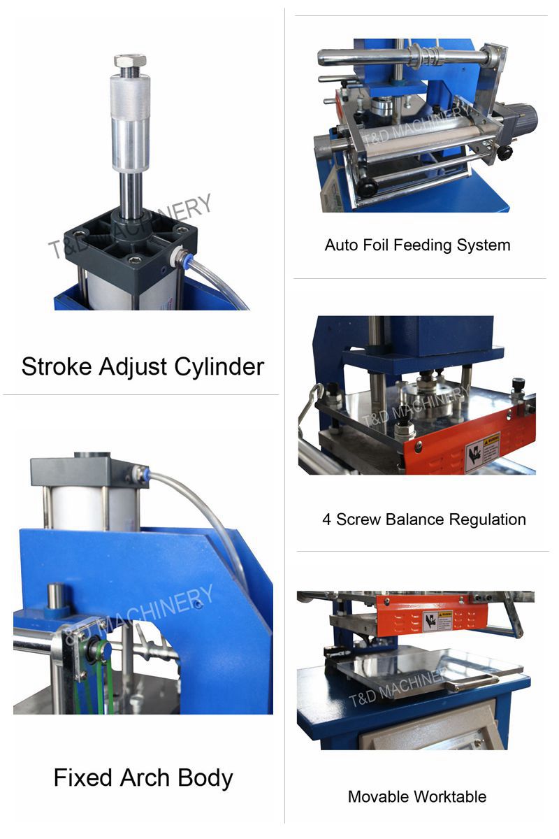 Pneumatic Hot Foil Stamping Machine - Image 4