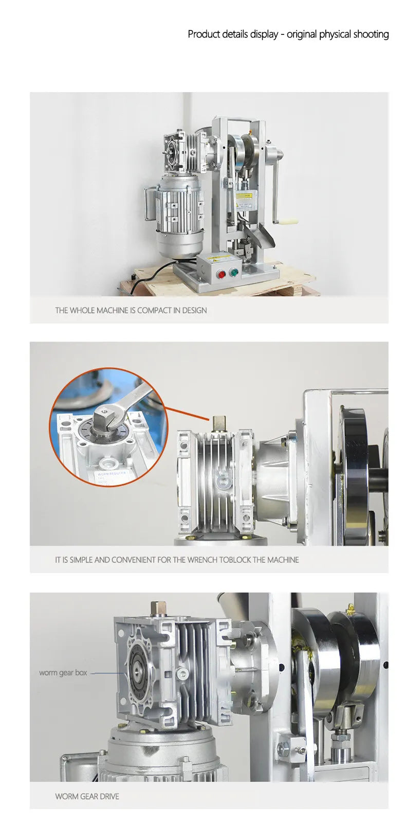 Made in China Thdp-3 Single Punch High Speed Tablet Press - Image 4