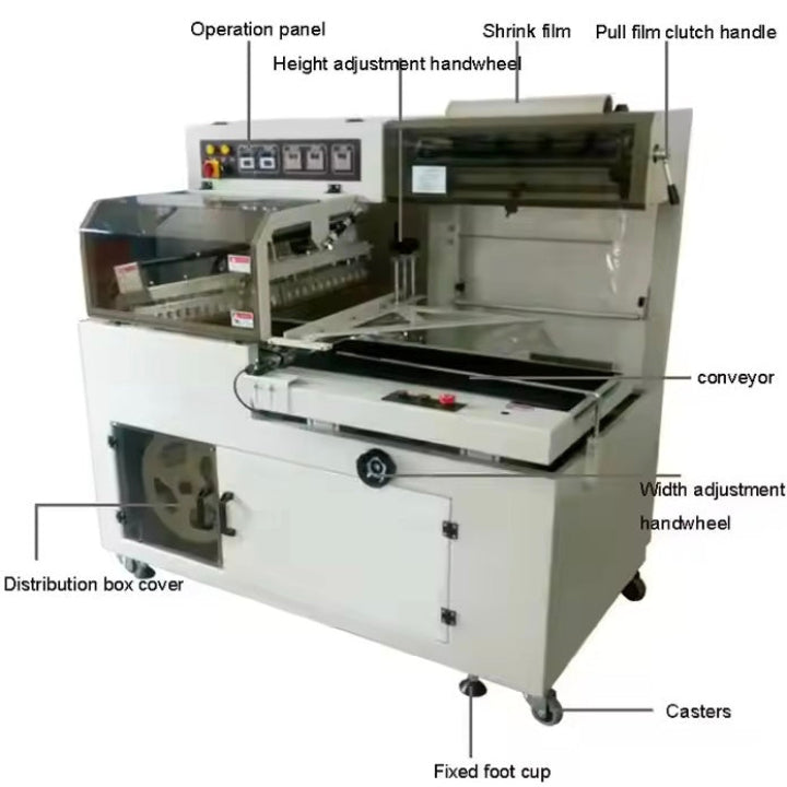 L-Bar Sealing Machine Fully Automatic Box Shrink Packaging Machine - Image 3